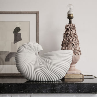Ferm Living Shell Pot Vaas - Off-White