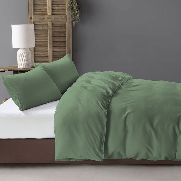 Zensation Dekbedovertrek Ball Fringe Green-240x200|220