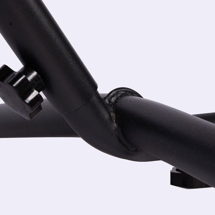 123Hammock Hangmatstandaard Eénpersoons Space Saver Zwart