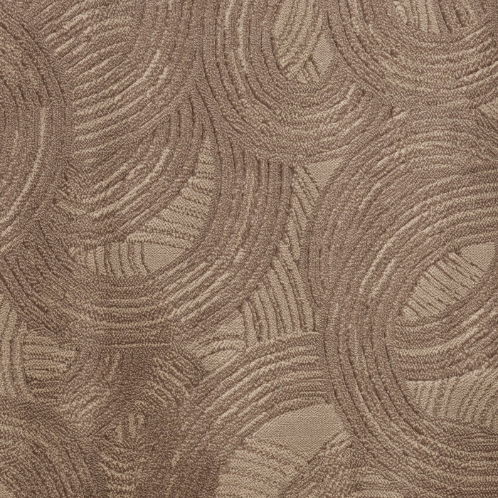 Rivièra Maison - Vloerkleed Delfina in Taupe van 100% Decolan met afmetingen 330x240 cm