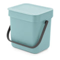 Brabantia Sort & Go Afvalemmer 3 L - Mintgroen