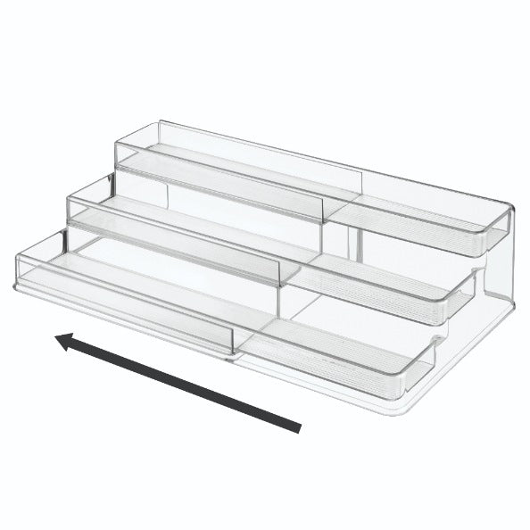 Kruiden Organizer, Uitschuifbaar, 41.8 x 24.2 x 10.2 cm,  Kunststof, T