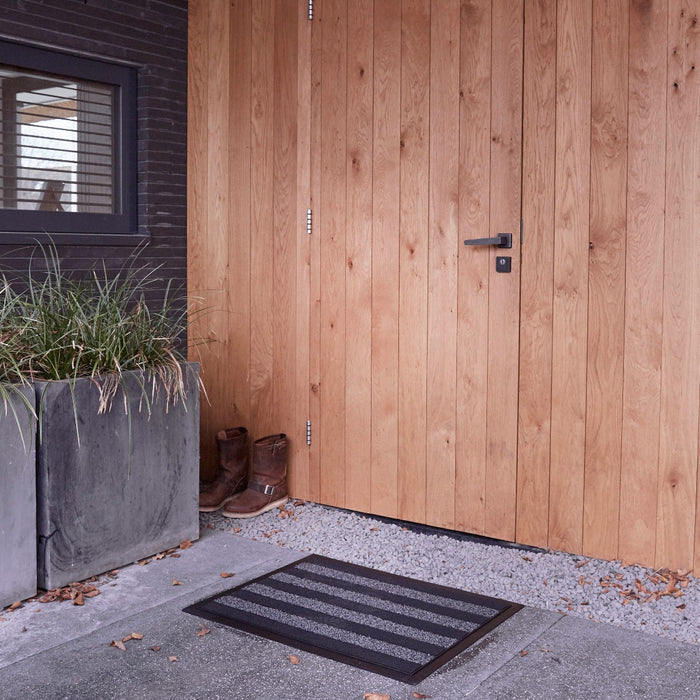 MD Entree - Schoonloopmat - Rubbermat - Cactus Anthra - 60 x 80 cm