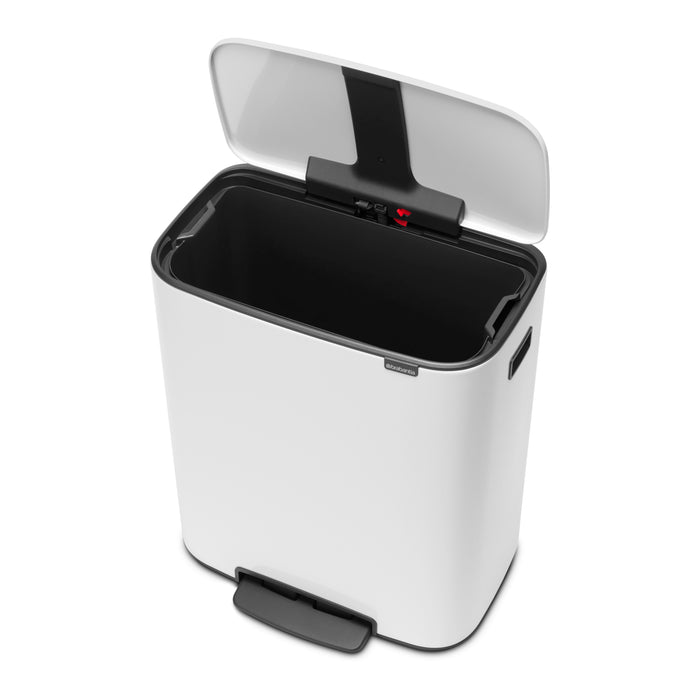 Brabantia Bo Pedaalemmer 60 Liter - White