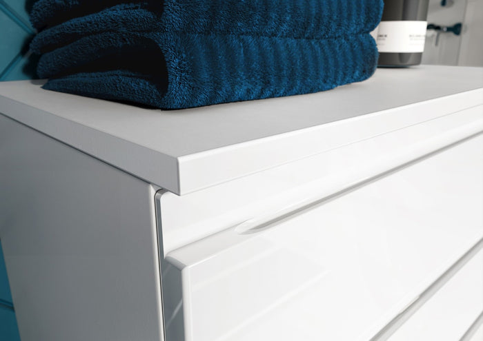 Germania Salinas Badkamerkast Laag Hoogglans Wit