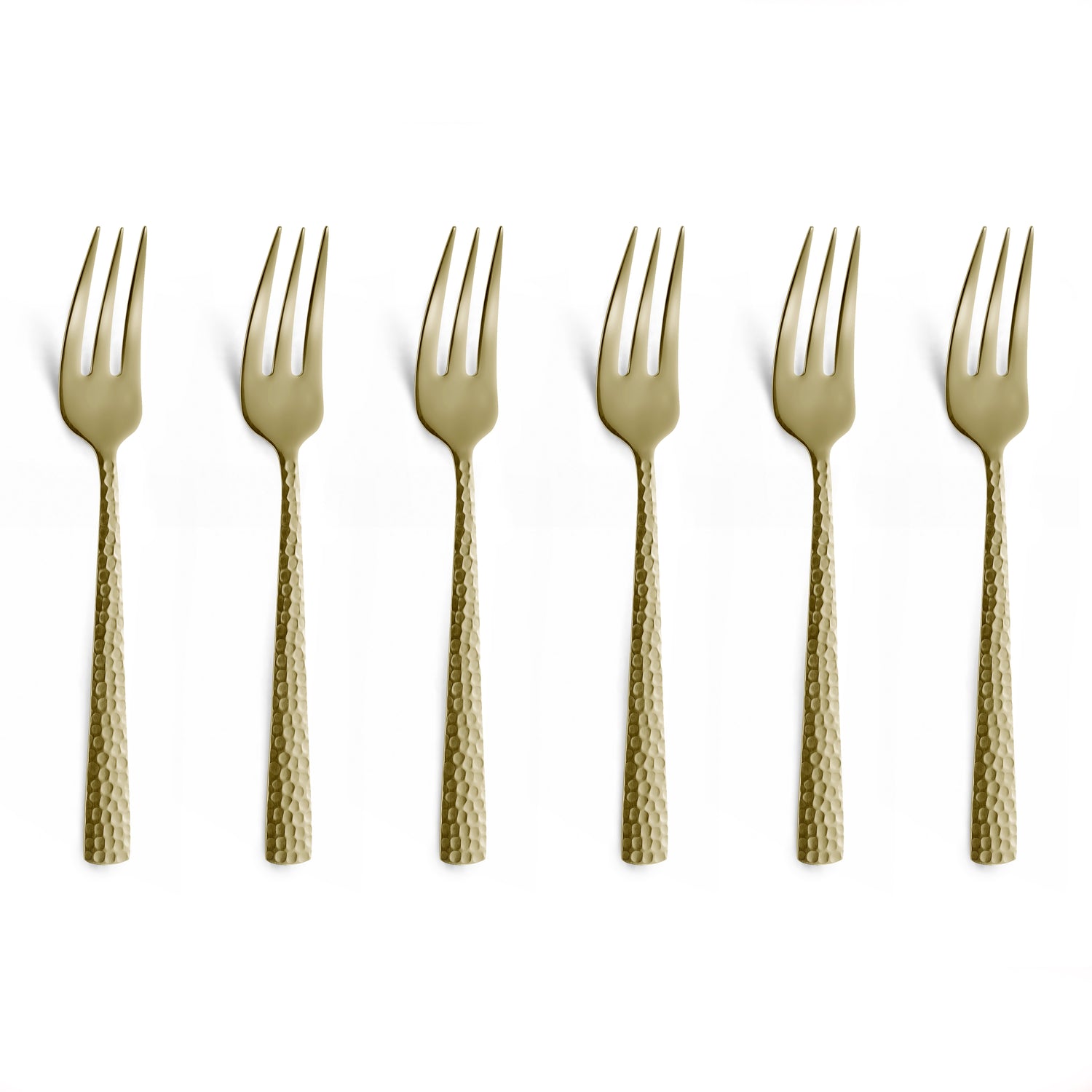 Amefa Felicity Gebaksvorkjes 6 st. - Champagne