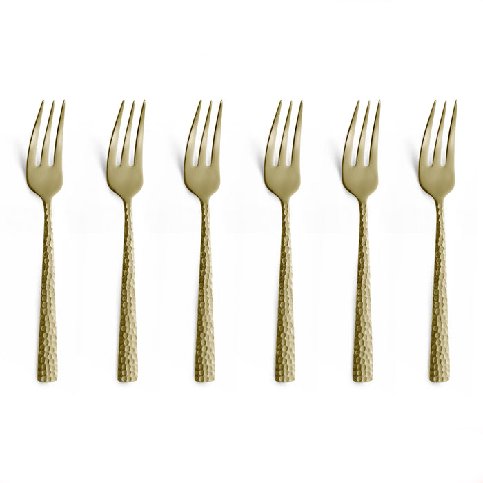 Amefa Felicity Gebaksvorkjes 6 st. - Champagne