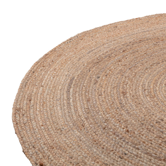 WOOOD Ross Vloerkleed - Jute - Naturel - 1x150x150