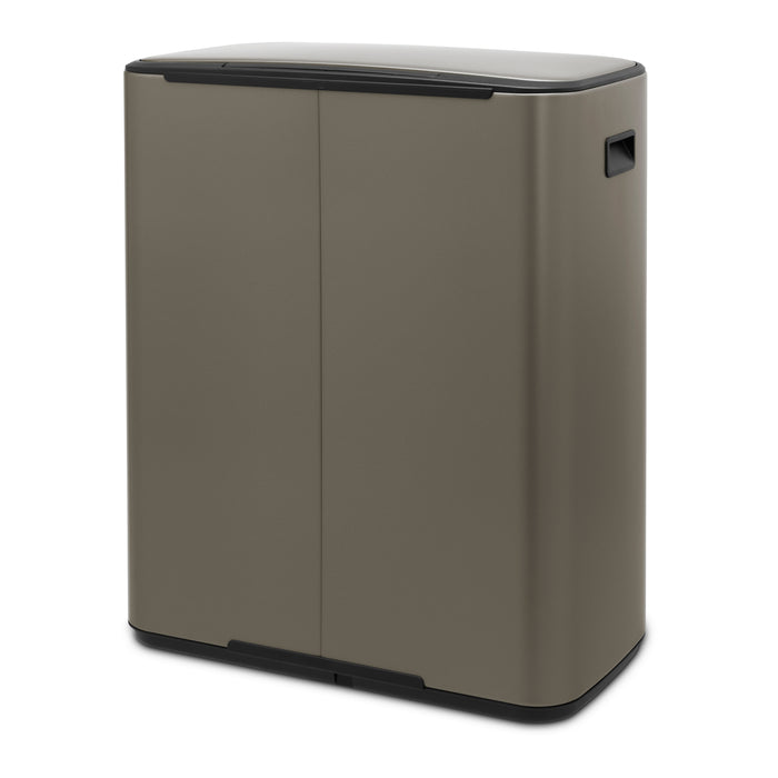 Brabantia Bo Pedaalemmer 60 Liter - Platinum