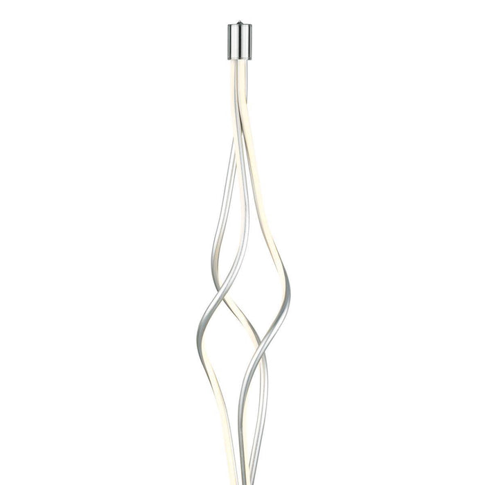 TRIO - Vloerlamp Loop Nikkel 138 cm  .