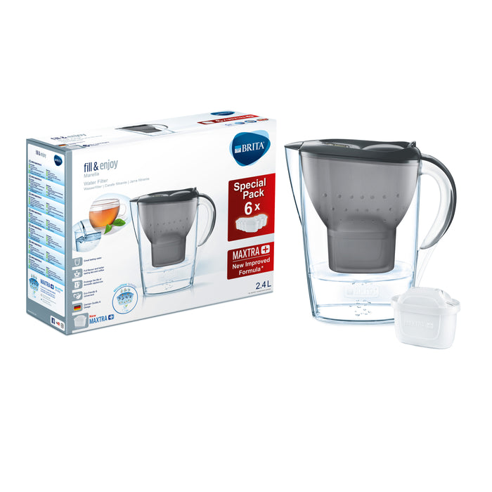 BRITA Fill & Enjoy Marella Cool Waterfilterkan 2,4 L + 6 filters