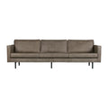 WOOOD Rodeo 3-zitsbank - Eco-leder -  Elephant