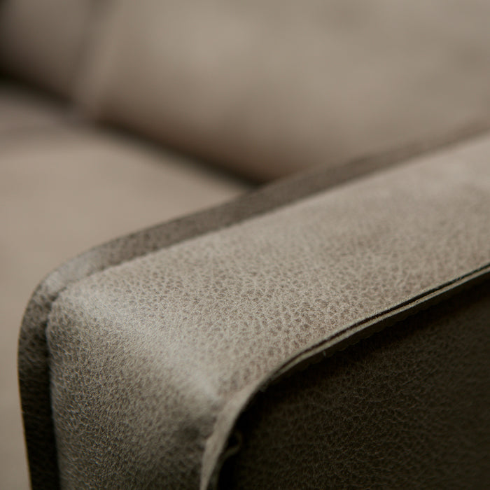 WOOOD Rodeo 3-zitsbank - Eco-leder -  Elephant