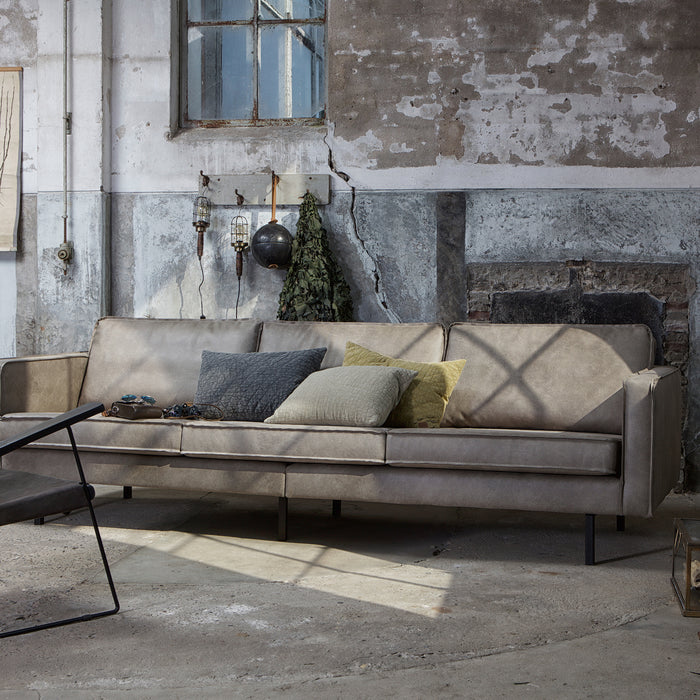 WOOOD Rodeo 3-zitsbank - Eco-leder -  Elephant