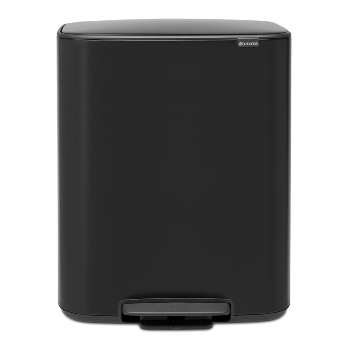 Brabantia Bo Pedaalemmer 60 Liter - Matt Black