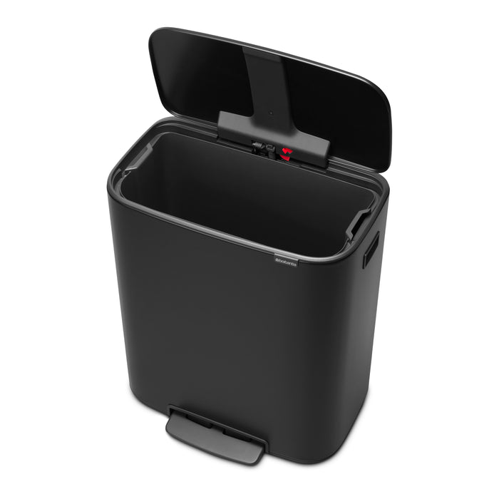 Brabantia Bo Pedaalemmer 60 Liter - Matt Black