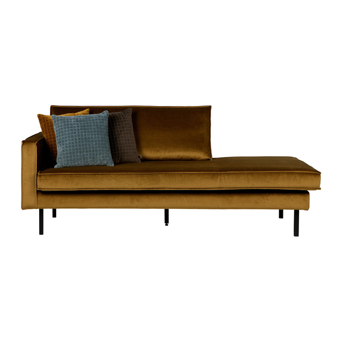 WOOOD Rodeo Daybed Links - Velvet -  Honinggeel