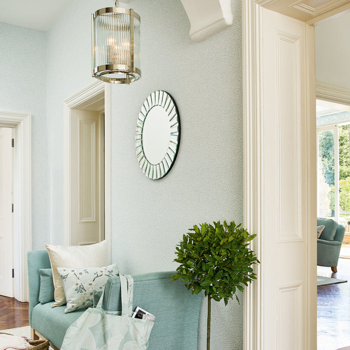 Laura Ashley Little Vines Behang - Planten - 10mx52cm - Blauw