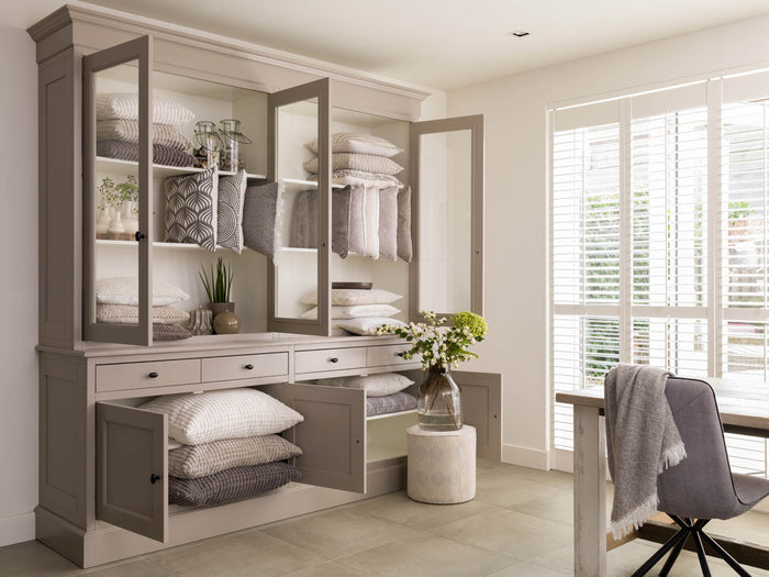 Dutch Decor sierkussen Rome - 45x45 cm Pumice Stone