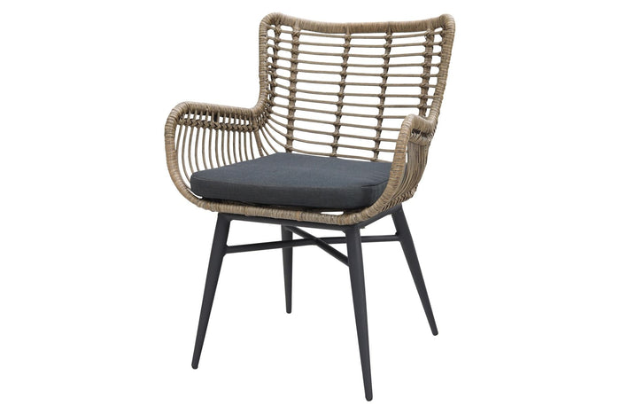 VDG Jasmine natural|Rome grey 100 cm. - tuinset 5-delig