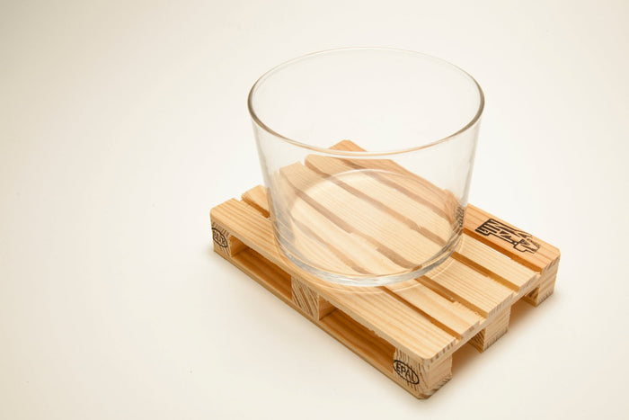 Labyrinth Palette-It - Set van 4 design pallet onderzetters