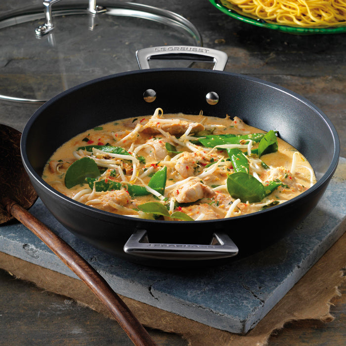 Le Creuset Les Forgées Wokpan Ø 28 cm