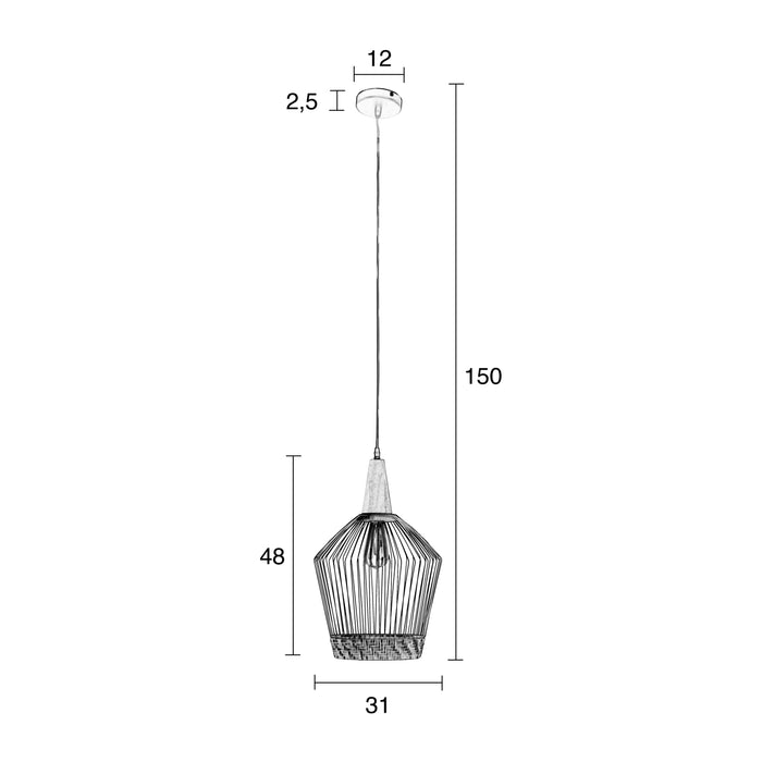 Zuiver Birdy Hanglamp
