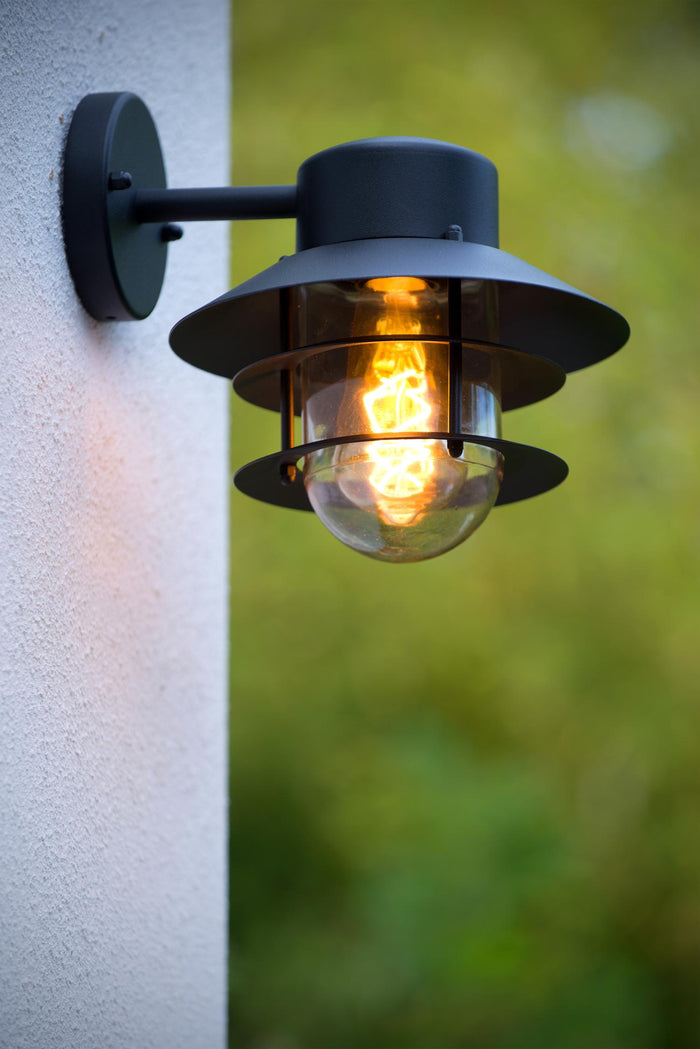 Lucide ZICO Wandlamp - Zwart