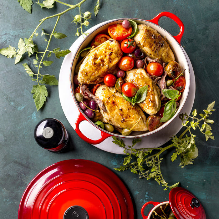 Le Creuset Mini Braadpannen 4 st.  - Ø 10 cm - Rood