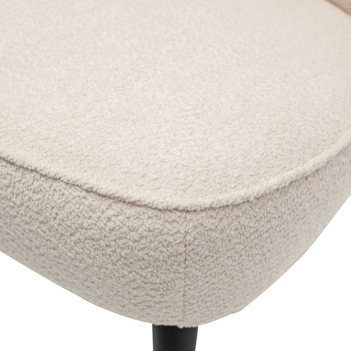 WOOOD Sara Fauteuil Bouclé