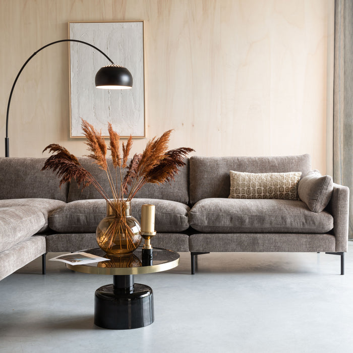 Zuiver Summer 7-zits Hoekbank - Coffee