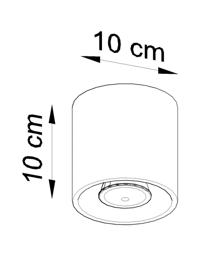 Sollux Plafondlamp Orbis wit