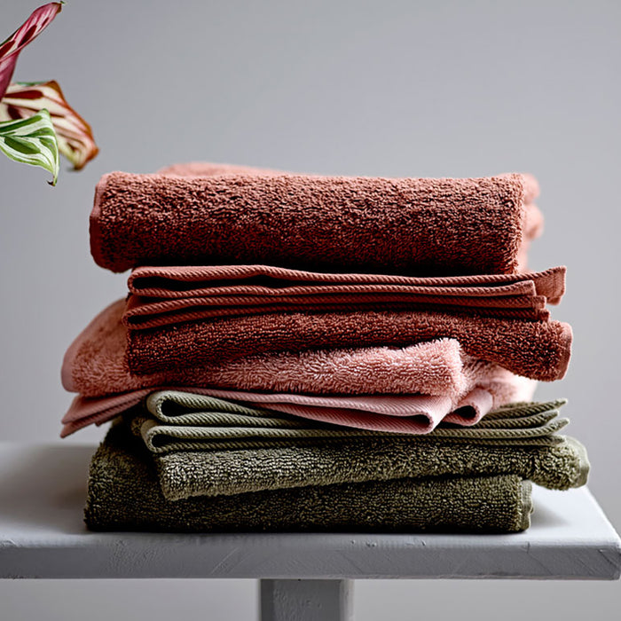 Södahl Comfort Organic Handdoek - 50 x 100 cm - Rosewood