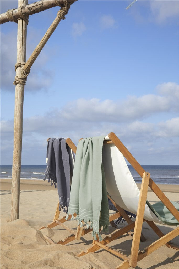 Walra - Hamamdoek Soft Cotton - 100x180 - Donker Blauw