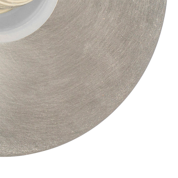 QAZQA Wandlamp staal IP44 met schakelaar - Cederic