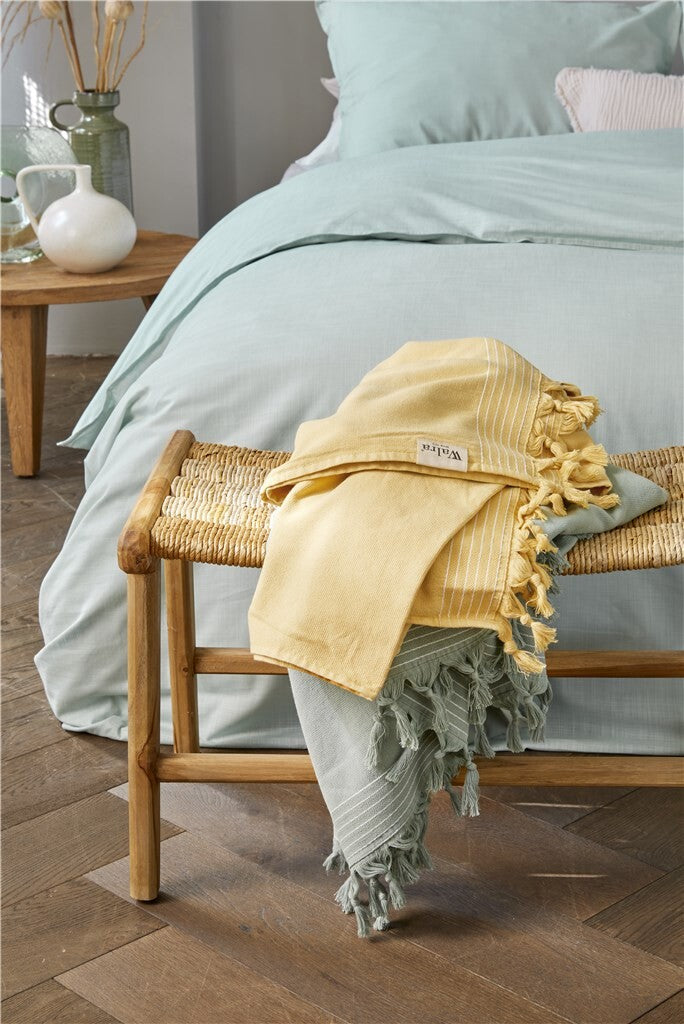 Walra - Hamamdoek Soft Cotton - 100x180 - Geel