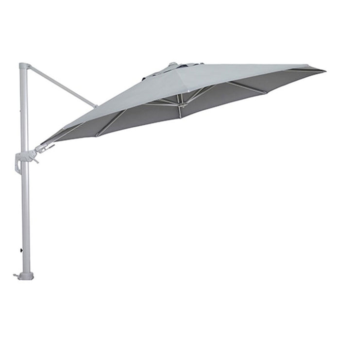 Garden Impressions Hawaii Zweefparasol Ø350 cm grijs - licht grijs