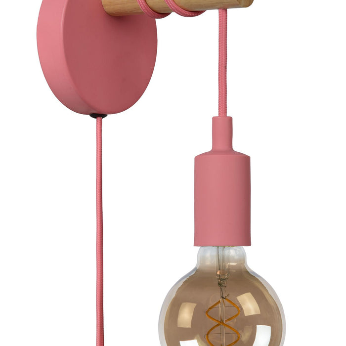 Lucide POLA Wandlamp - Roze