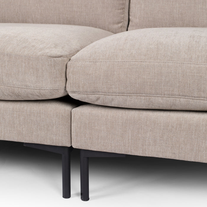 Zuiver Summer 3-zitsbank - Latte