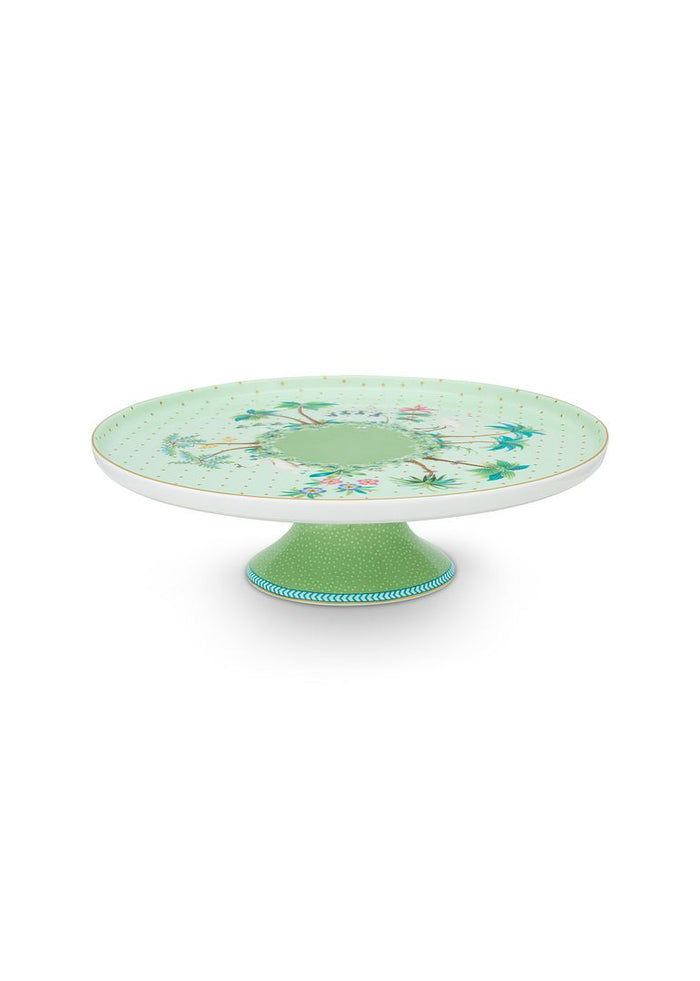 Pip Studio Taartplateau - Goud en Groen - Jolie - 21cm