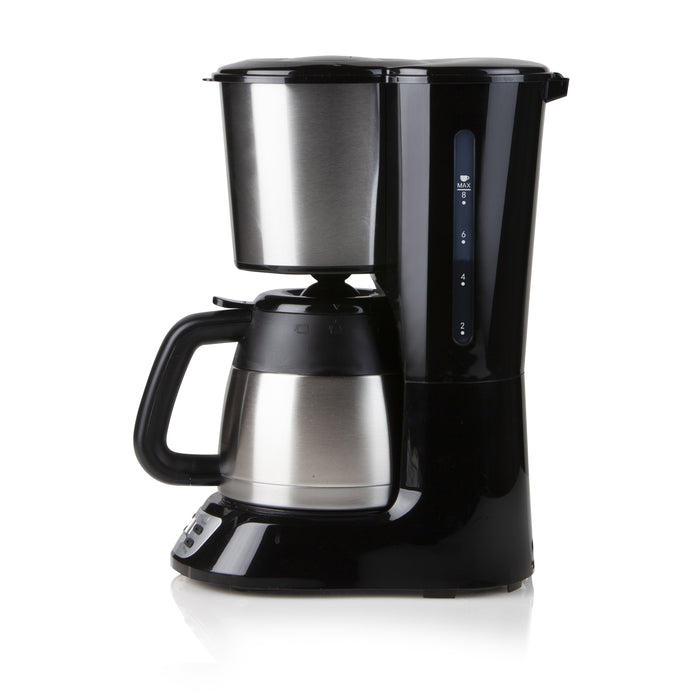 Domo DO709K - Koffiezetapparaat met thermoskan - 1L - Timer - RVS