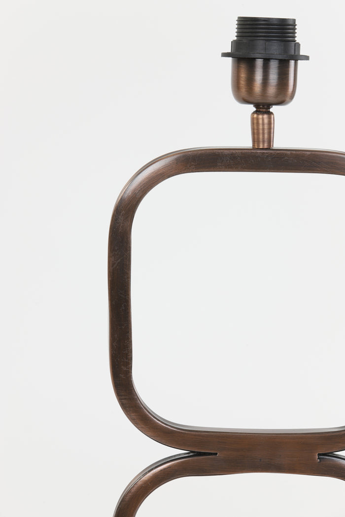 Light & Living Light&Living Lampvoet 23x11,5x46 cm LUTIKA antiek koper