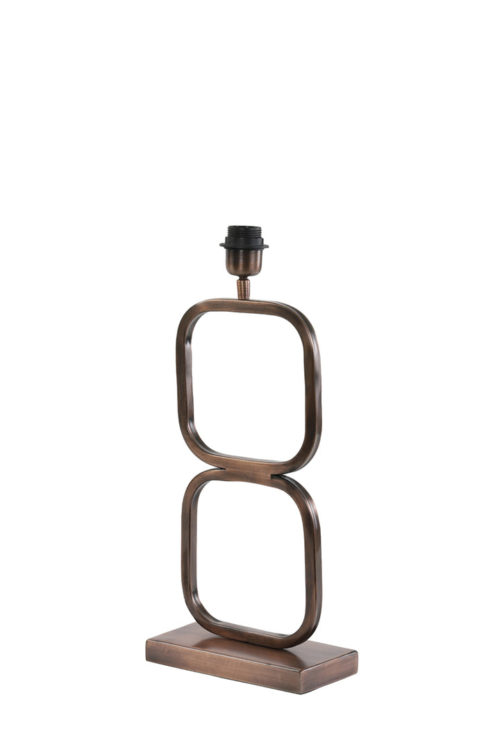 Light & Living Light&Living Lampvoet 23x11,5x46 cm LUTIKA antiek koper