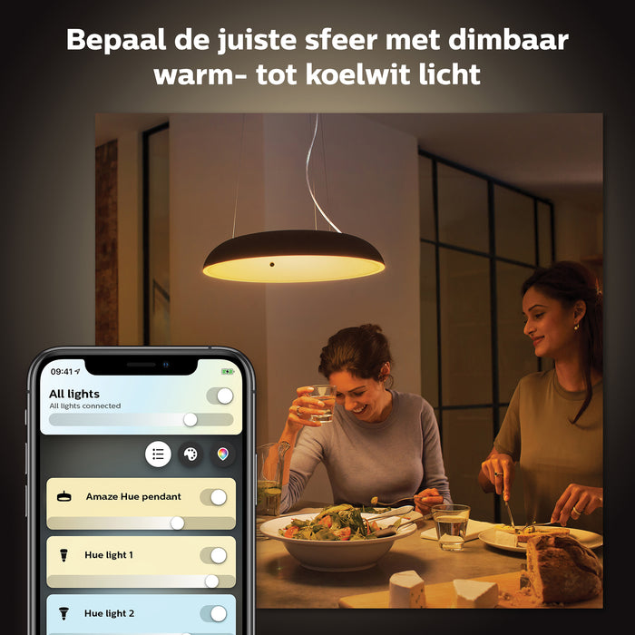 Philips Hue Amaze Hanglamp - Zwart
