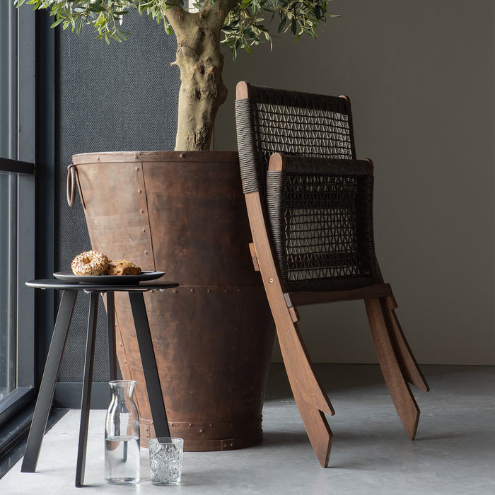 Woood Fer Bijzettafel - Zwart