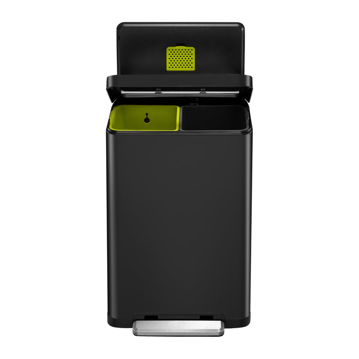 EKO Vuilnisbak Zwart