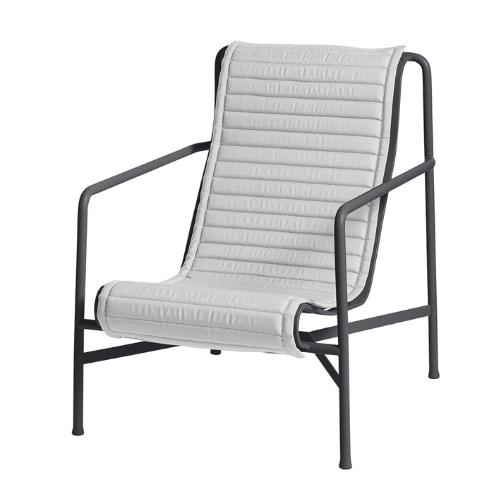 HAY Palissade Quilted Kussen voor Lounge Chair High - Sky Grey