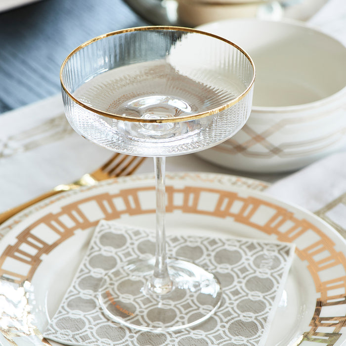 Riviera Maison champagnecoupe, champagneglas - Maison Coupe