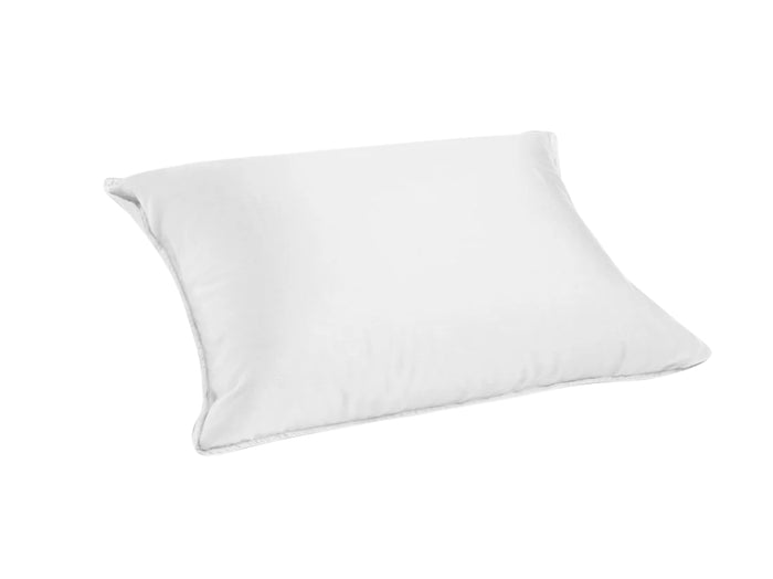 Yumeko kussensloop gewassen katoen satijn white 60x70