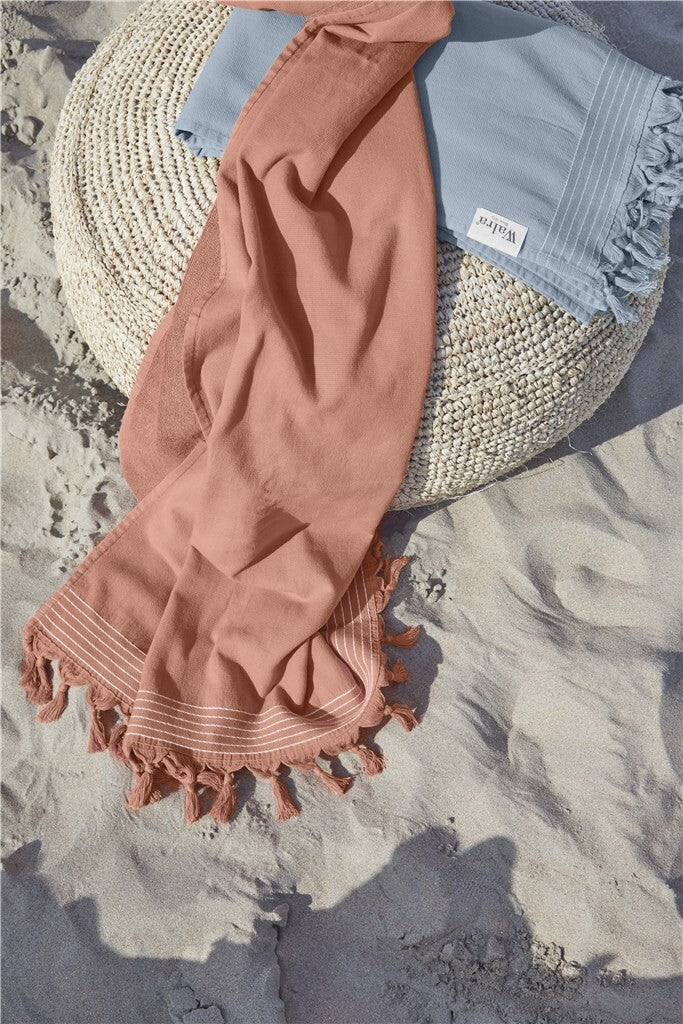 Walra - Hamamdoek Soft Cotton - 100x180 - Terra